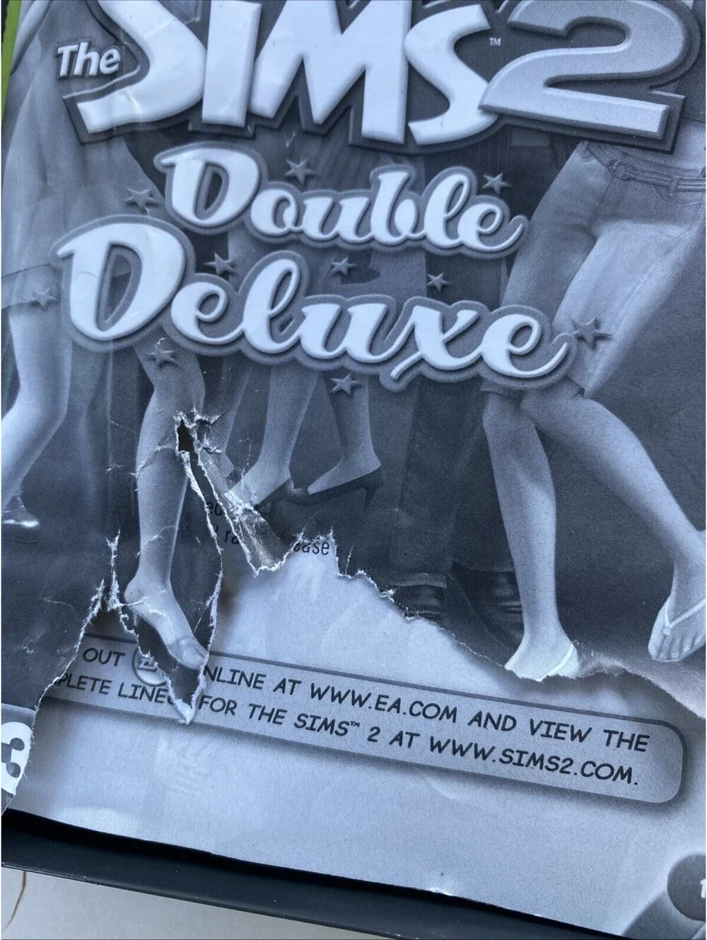 The Sims 2: Double Deluxe - PC Manuel Case Very Clean Disc